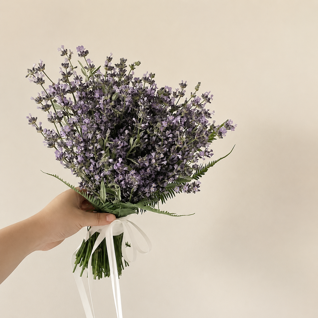 Flower Archive | Lavender Pressing Before & After