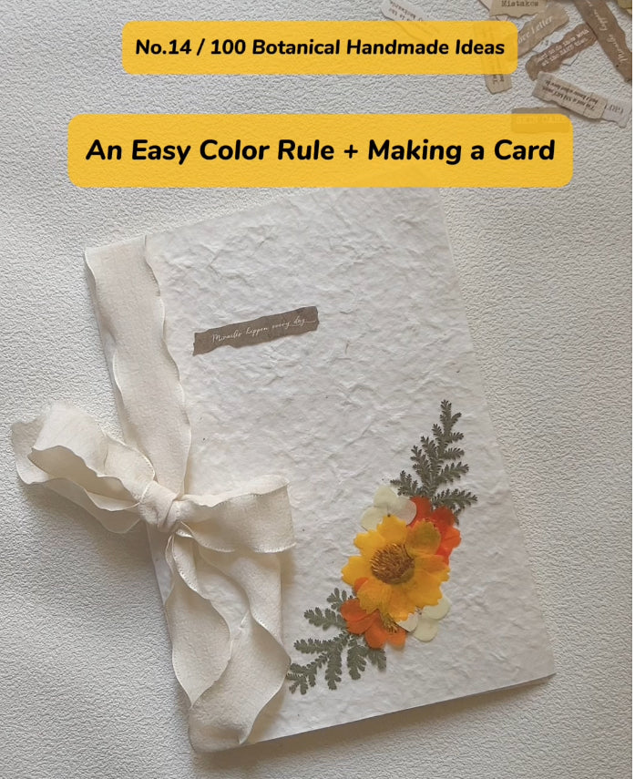 EP14 • An Easy Color Rule & Making a Botanical Card