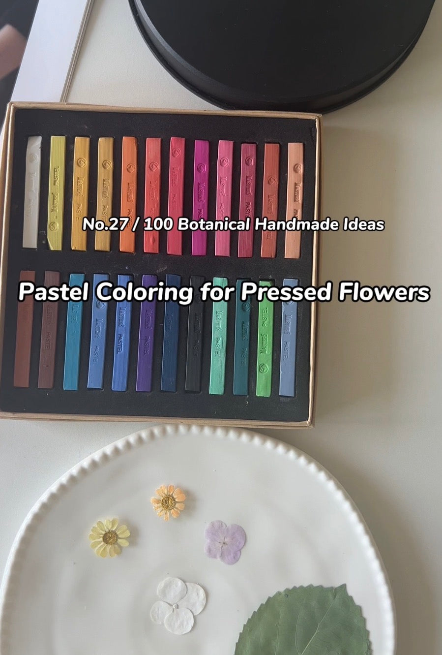 EP27• Soft Pastel Coloring for Pressed Flowers