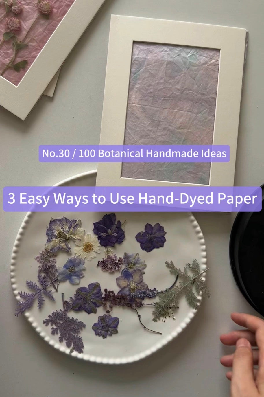 EP30: 3 Ways to Use Hand-Dyed Paper for Handmade Crafts