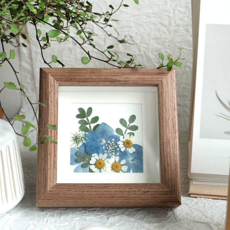 Spring Corner — Pressed Botanical Mini Frame
