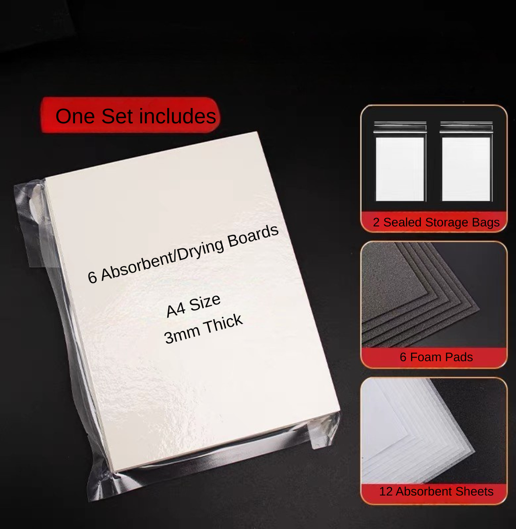 Pressed Flower Drying Absorbent Board Set