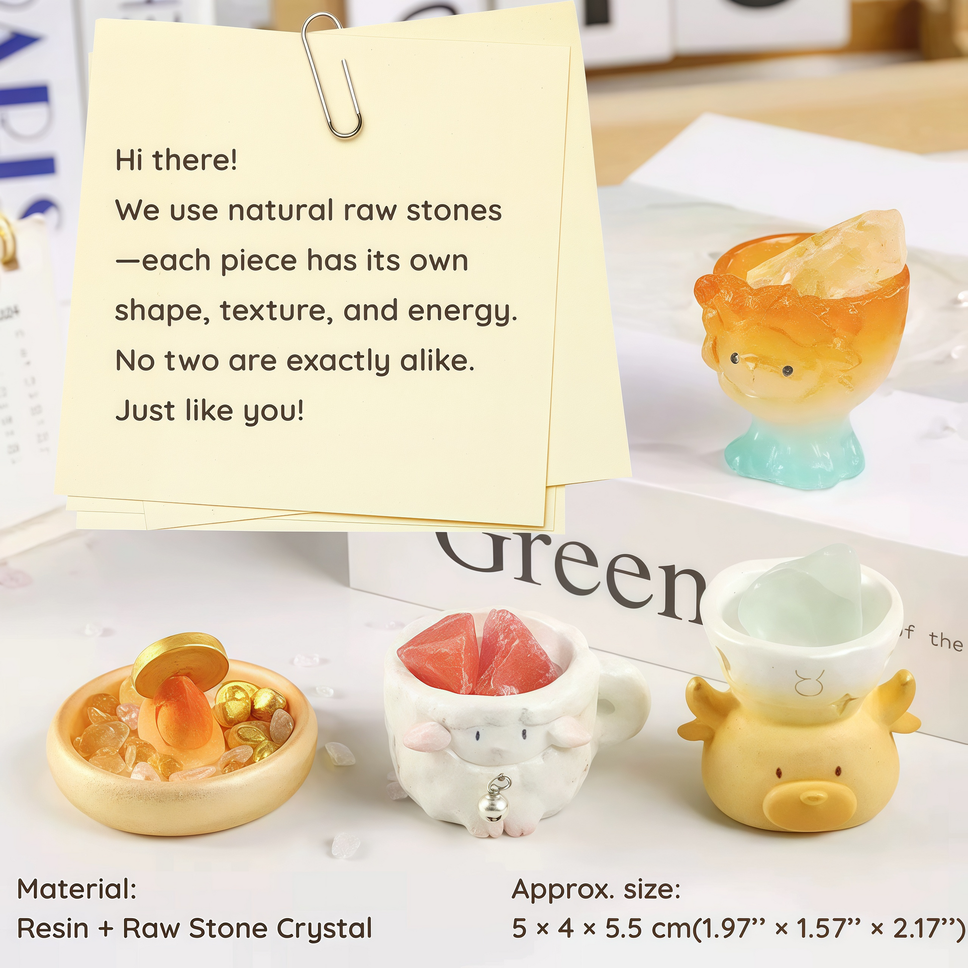 Be with you · Zodiac Crystal Cup for Gentle Energy