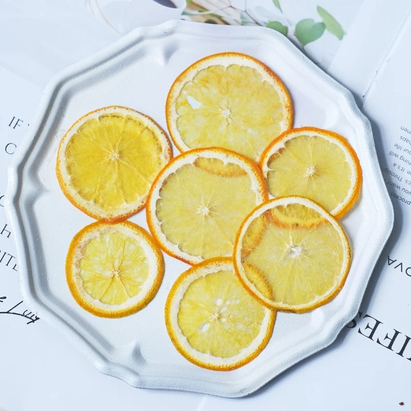 Decorative Dried Fruit Slices for Crafts – Lemon, Orange, Strawberry & More (Not Edible)