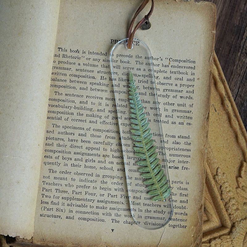 Pressed Flower Bookmark – Botanical Garden Handmade Gift