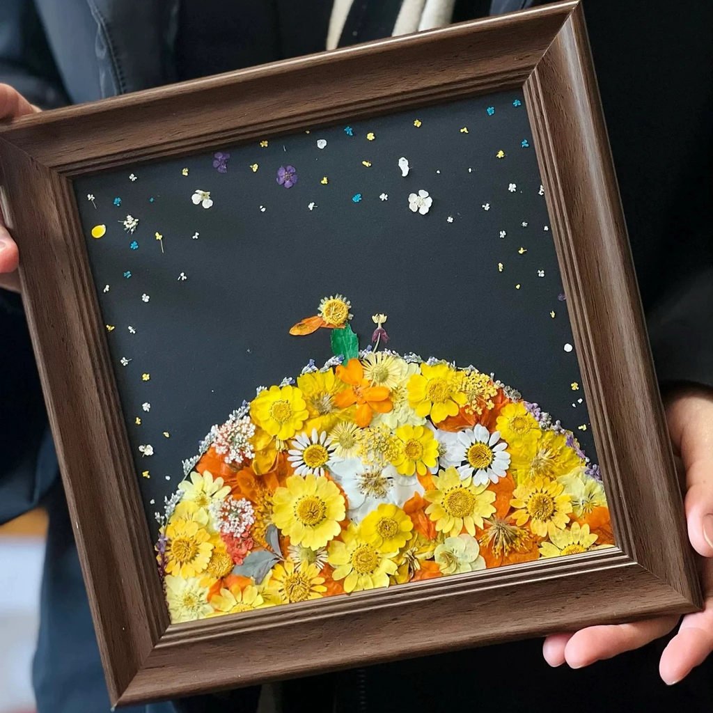 DIY Sunset Garden Palette Pressed Flower Kit