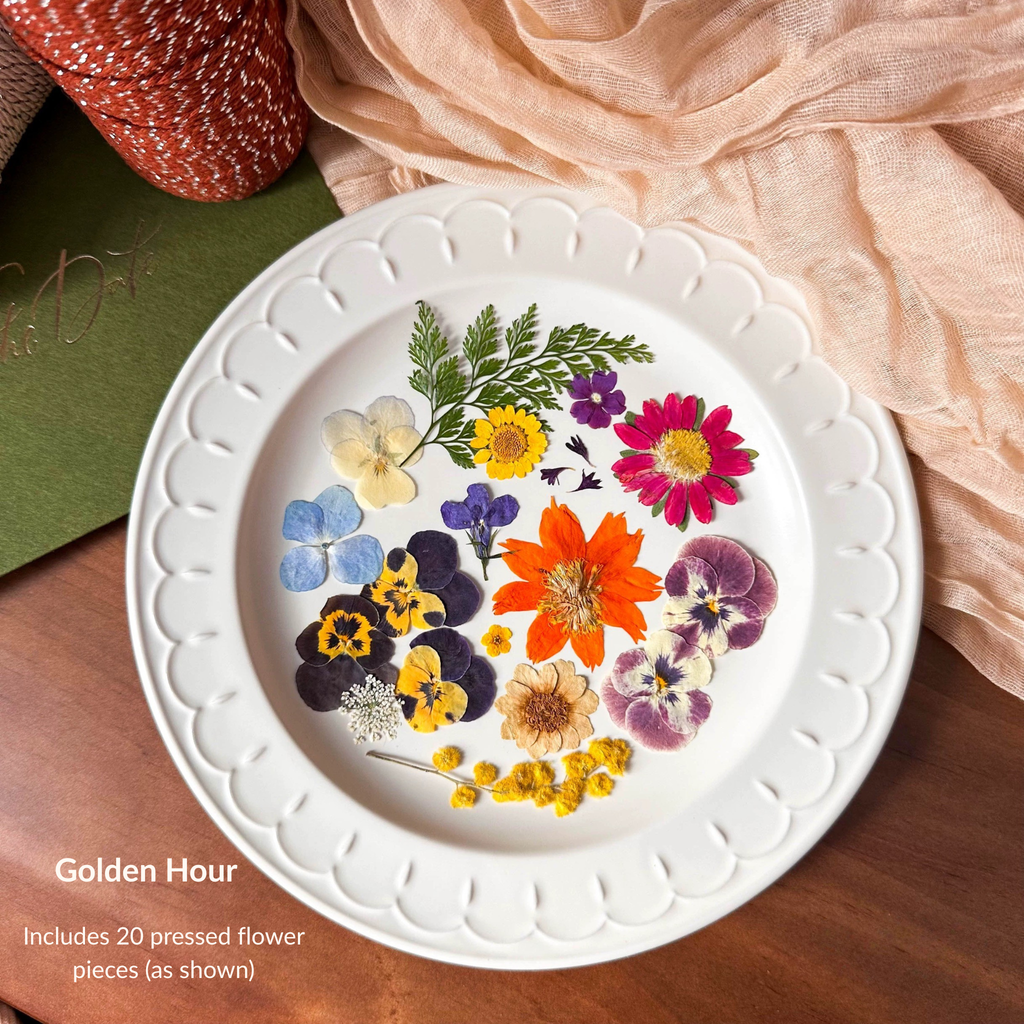 DIY Botanical Magnet Kit — Pressed Flower Craft Set