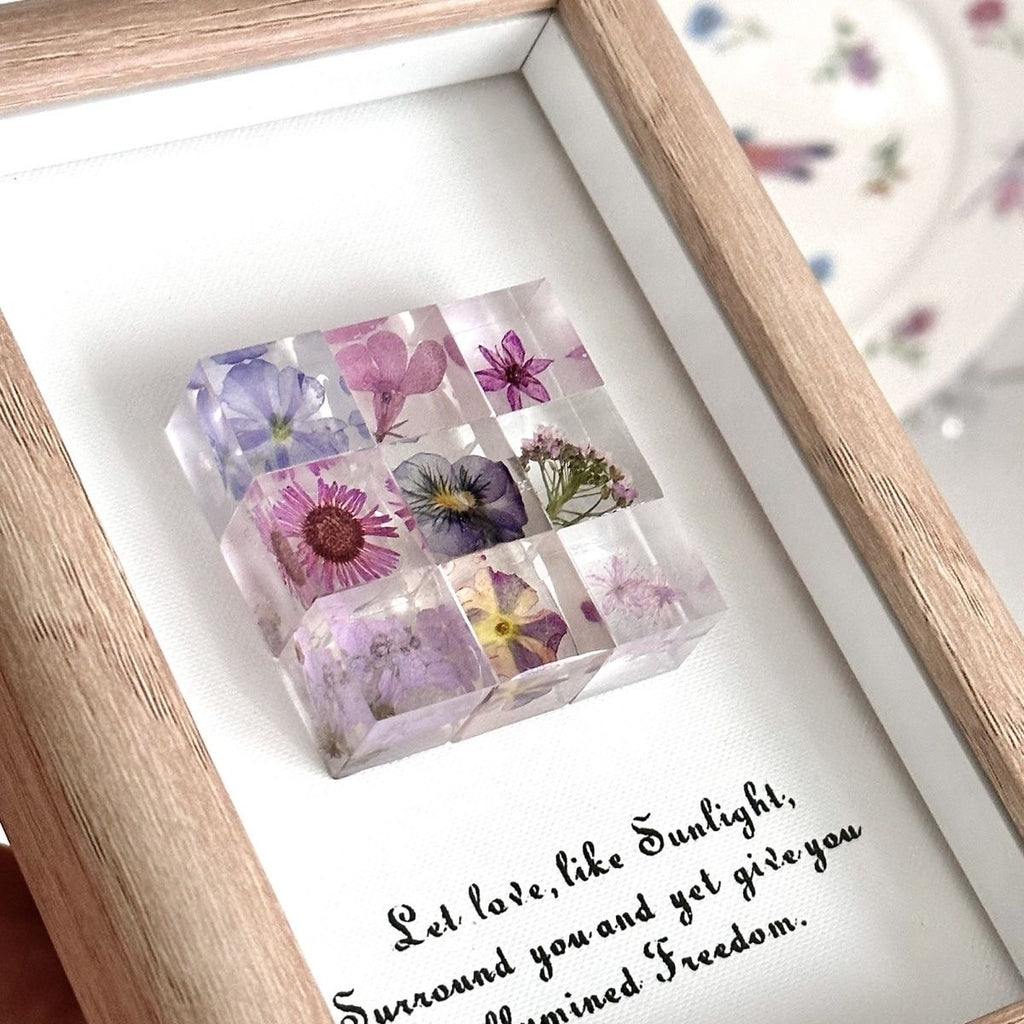 Handmade Real Flower Frame