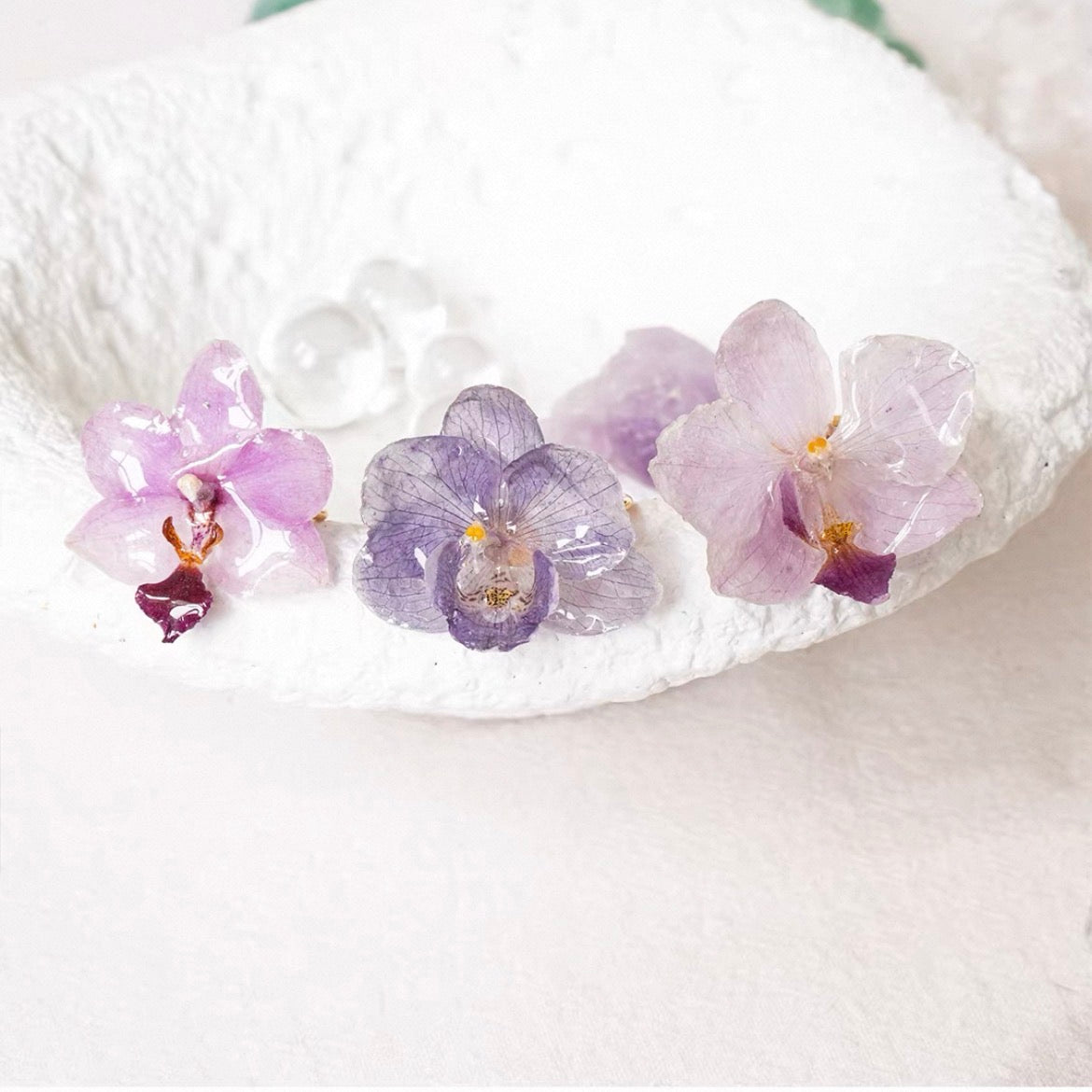 Evening Bloom — Orchid Ring