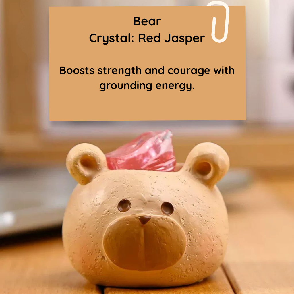 Be with you · Crystal Animal Cups for Calm & Joy