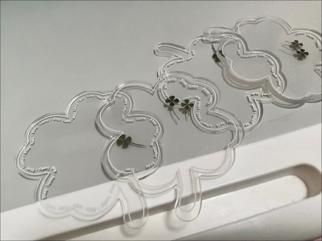 Lucky Four-Leaf Clover Tray
