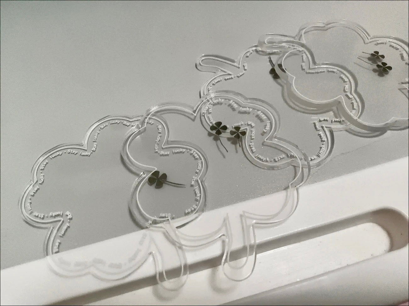 Lucky Four-Leaf Clover Tray