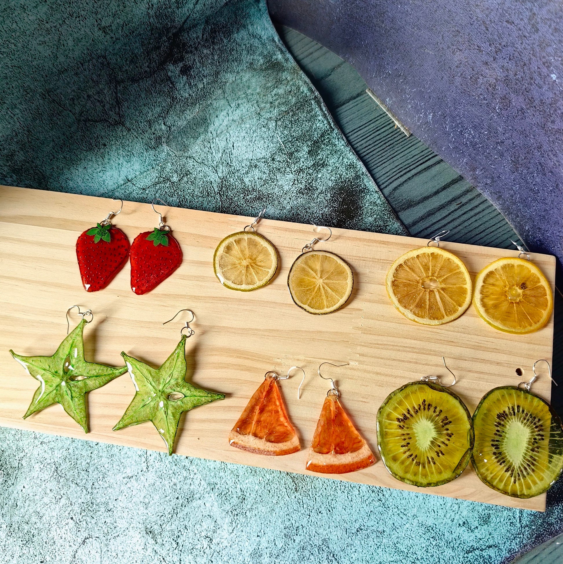 Decorative Dried Fruit Slices for Crafts – Lemon, Orange, Strawberry & More (Not Edible)
