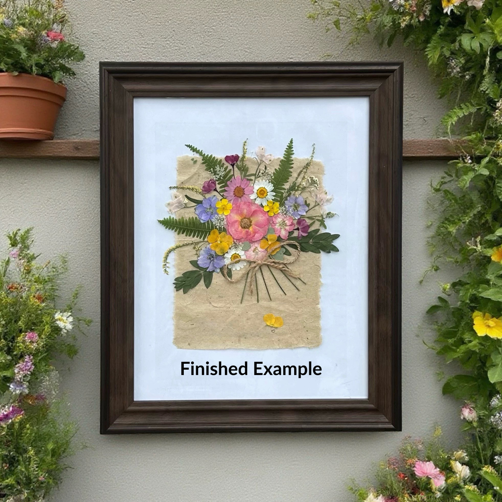 DIY Pressed Flower Bouquet Kit – Create Your Own Everlasting Floral Art