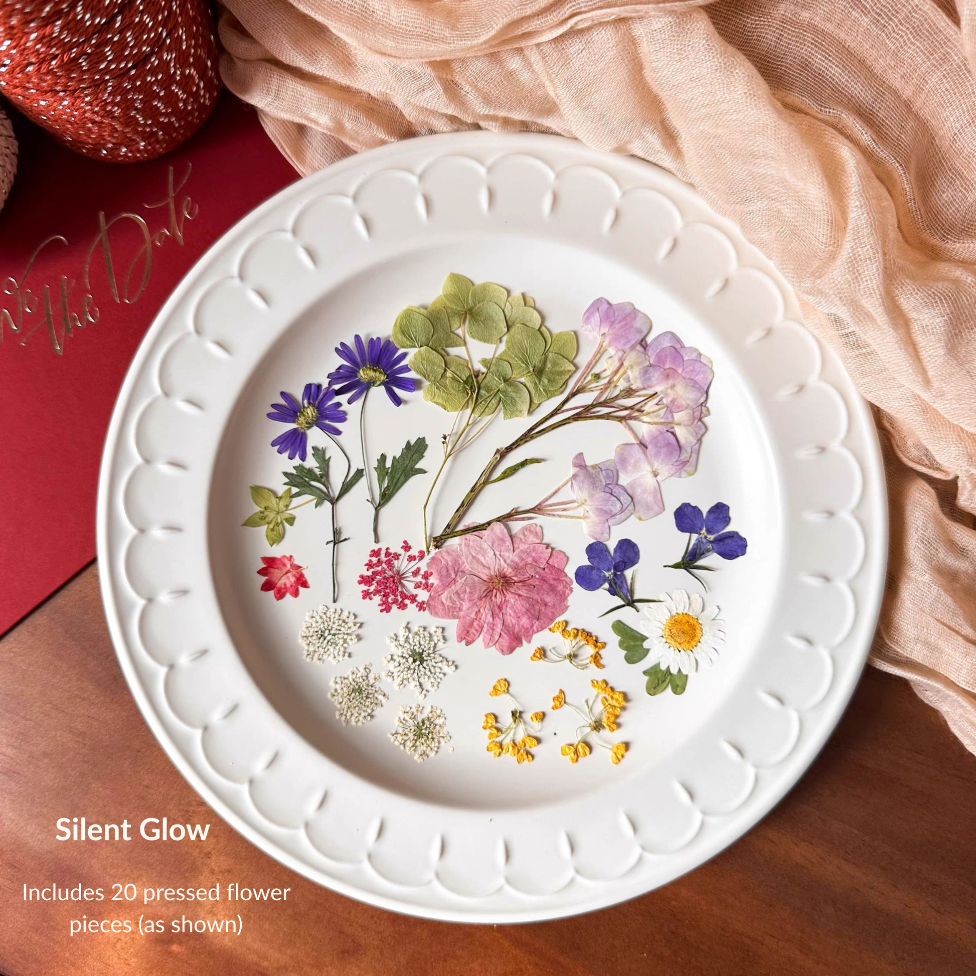 DIY Botanical Magnet Kit — Pressed Flower Craft Set