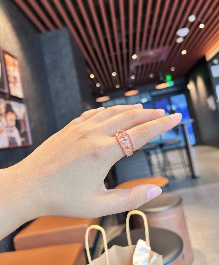 Handmade Purity Daisy Ring