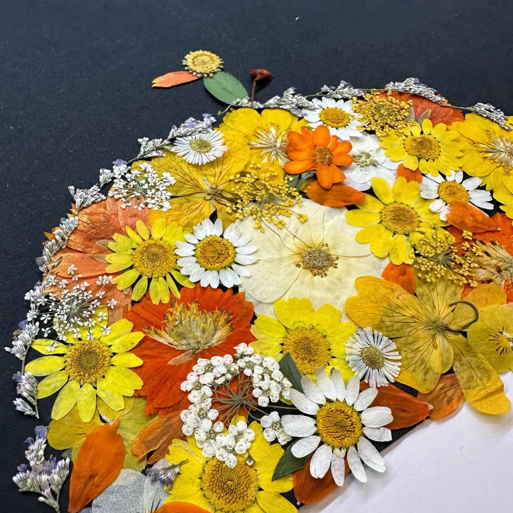 DIY Sunset Garden Palette Pressed Flower Kit