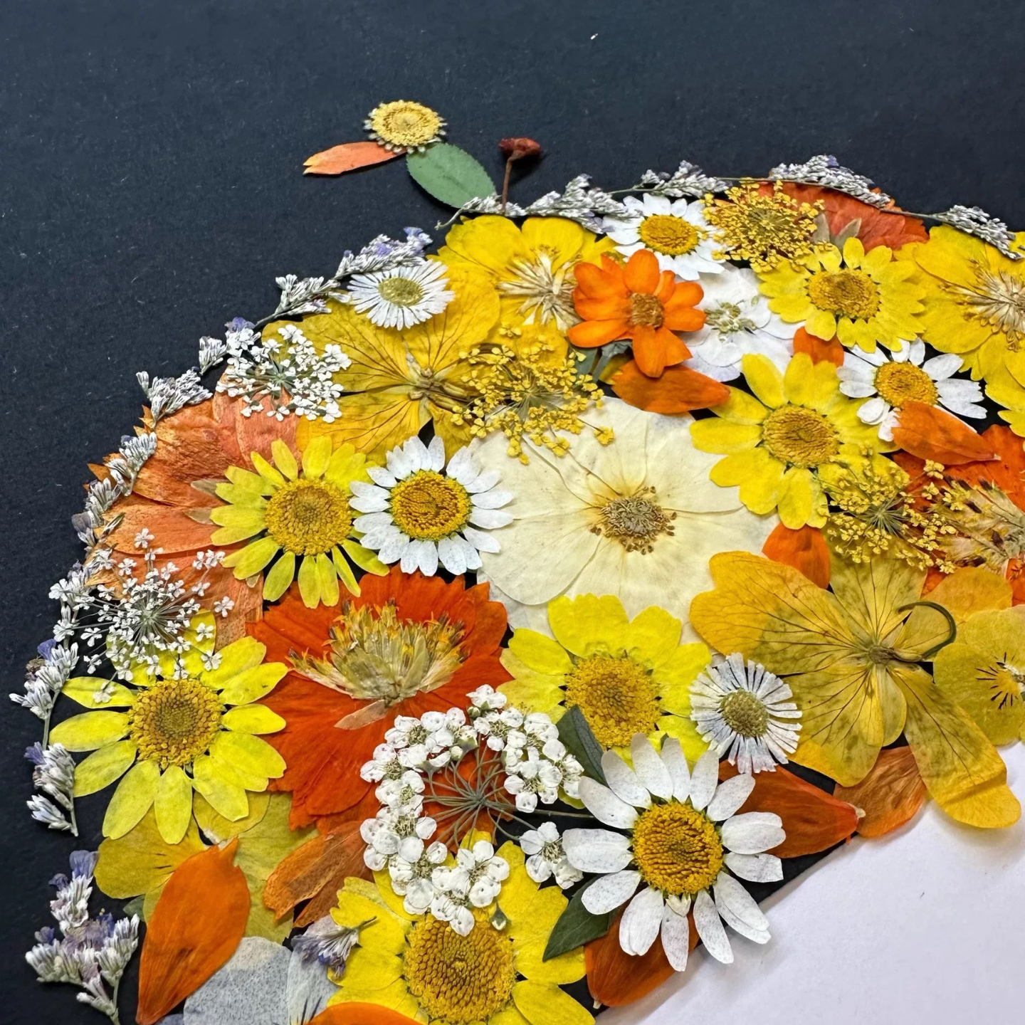 DIY Sunset Garden Palette Pressed Flower Kit