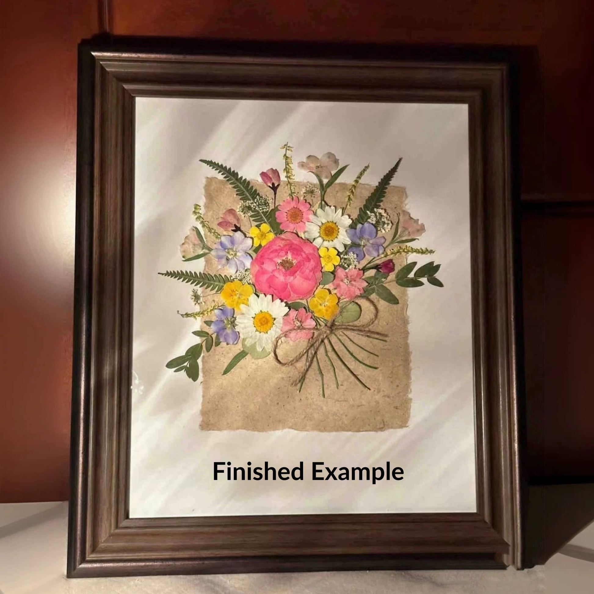 DIY Pressed Flower Bouquet Kit – Create Your Own Everlasting Floral Art
