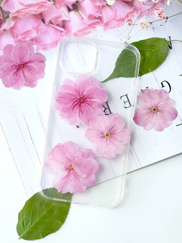 DIY Pressed Sakura Flowers for Card Making & DIY Crafts