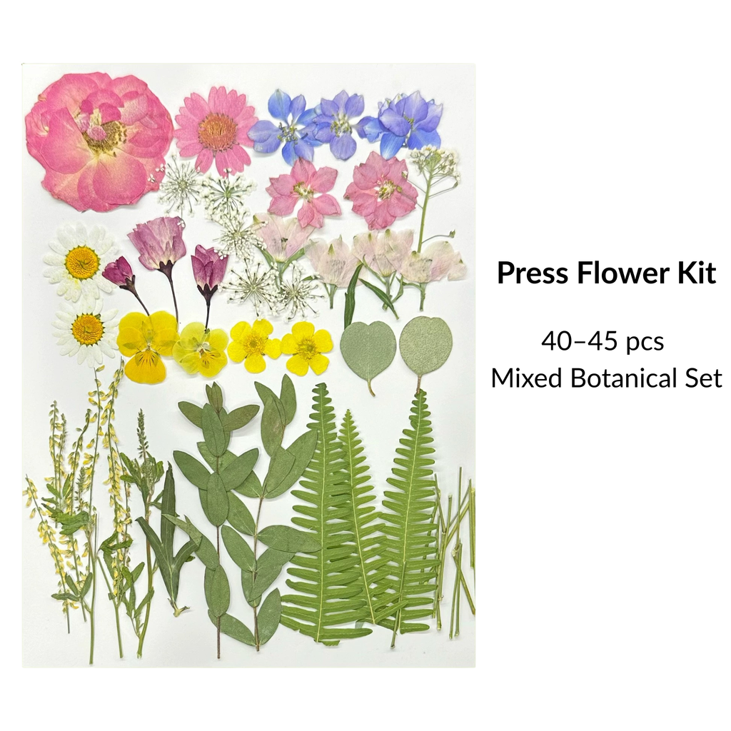 DIY Pressed Flower Bouquet Kit – Create Your Own Everlasting Floral Art