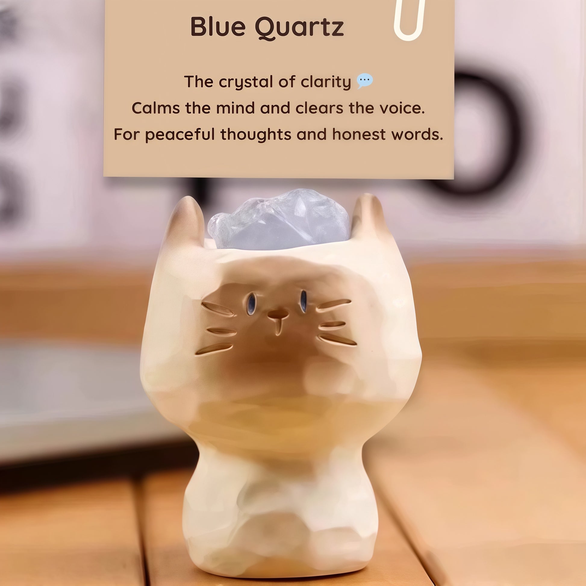 Be with you · Crystal Cat Cup for Sweet Lasting Luck