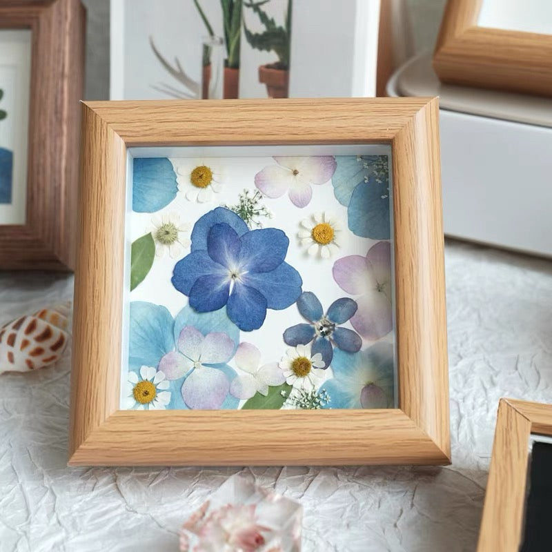 Spring Corner — Pressed Botanical Mini Frame