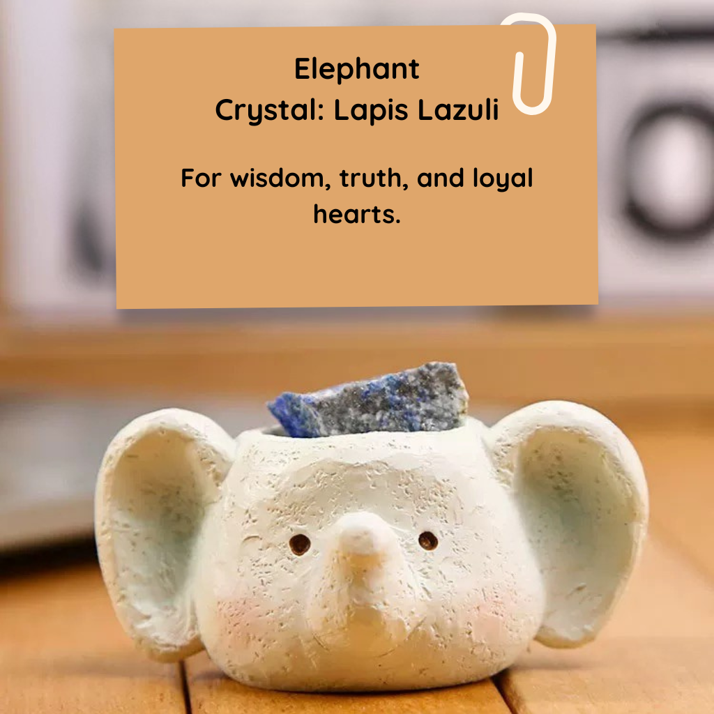 Be with you · Crystal Animal Cups for Calm & Joy