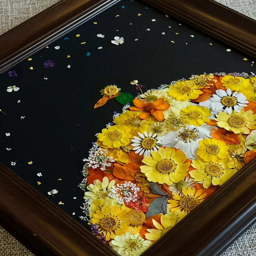 DIY Sunset Garden Palette Pressed Flower Kit