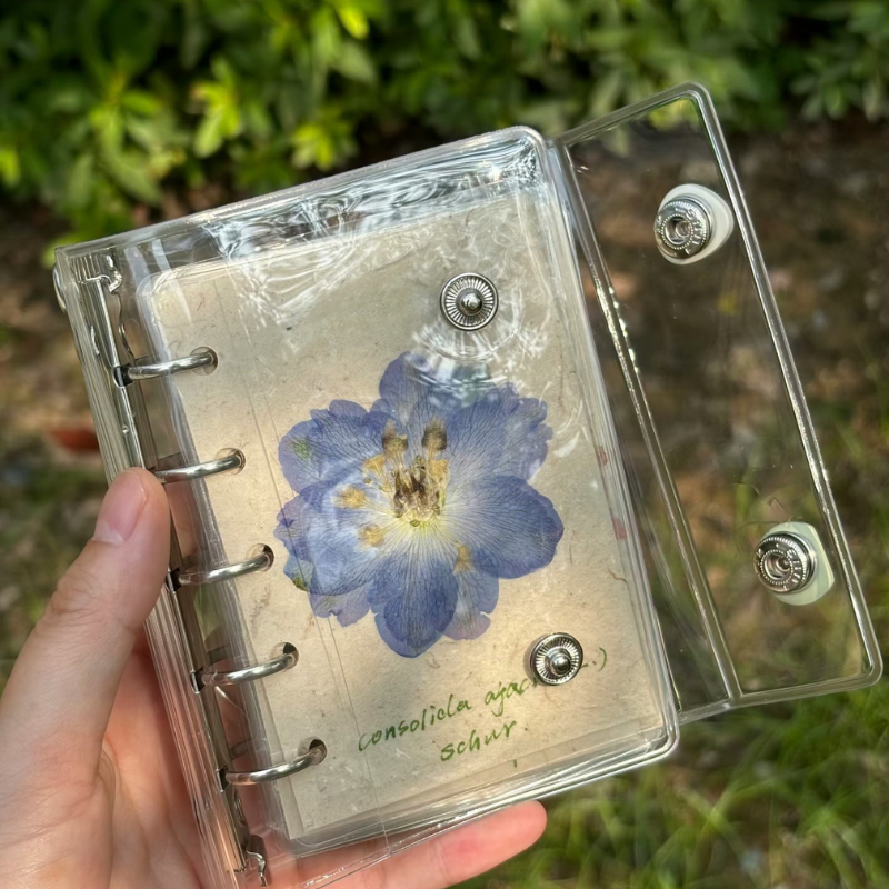 Plant Fiber Notebook – Pressed Flower Journal for Nature Lovers