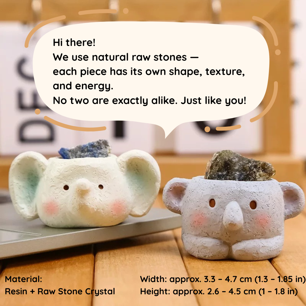 Be with you · Crystal Animal Cups for Calm & Joy