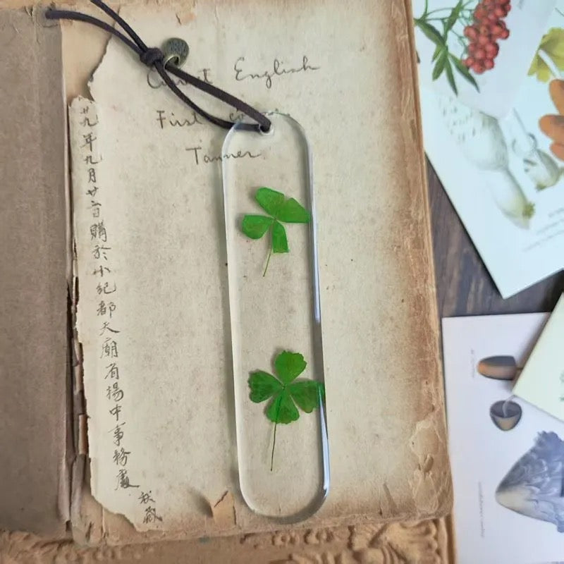 Plant Garden Specimen Handmade Bookmark