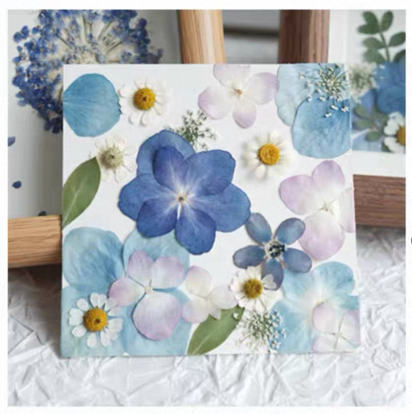 Spring Corner — Pressed Botanical Mini Frame