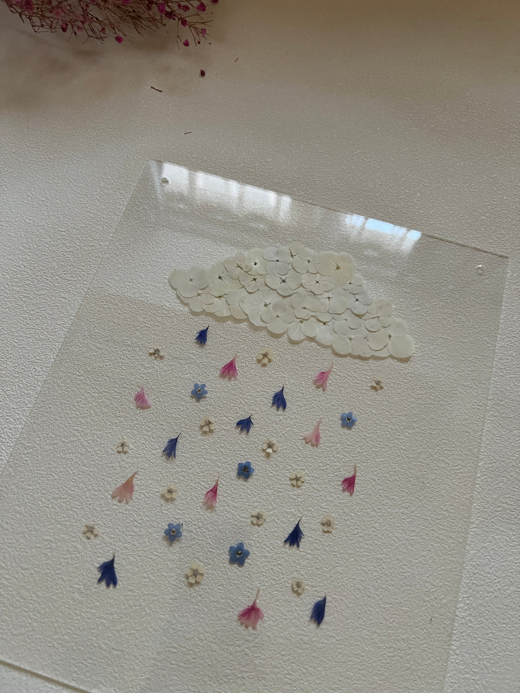 It’s Raining — A Gentle Pressed Flower DIY Kit