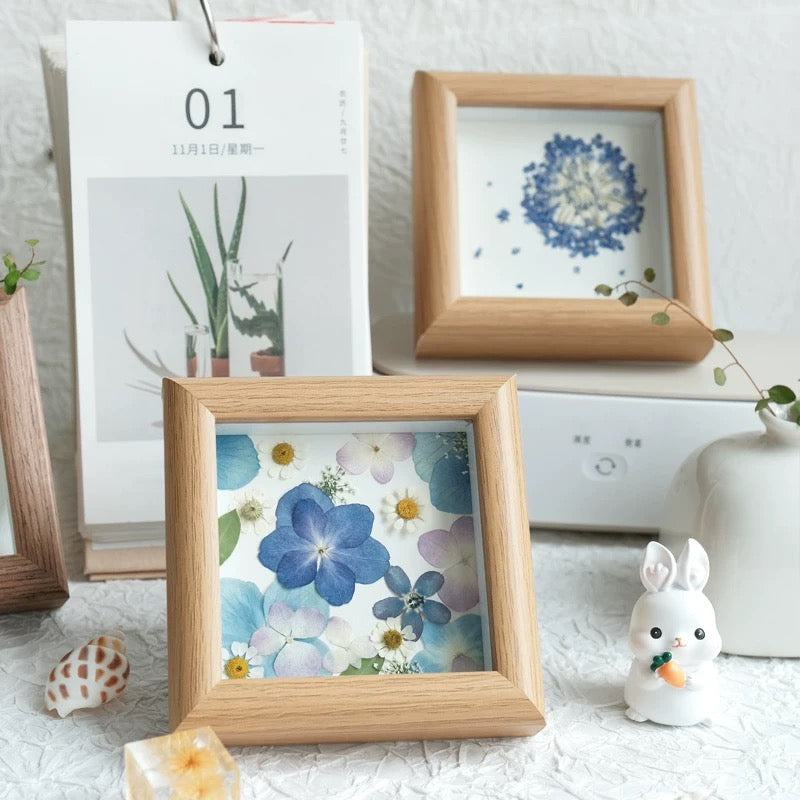 Spring Corner — Pressed Botanical Mini Frame