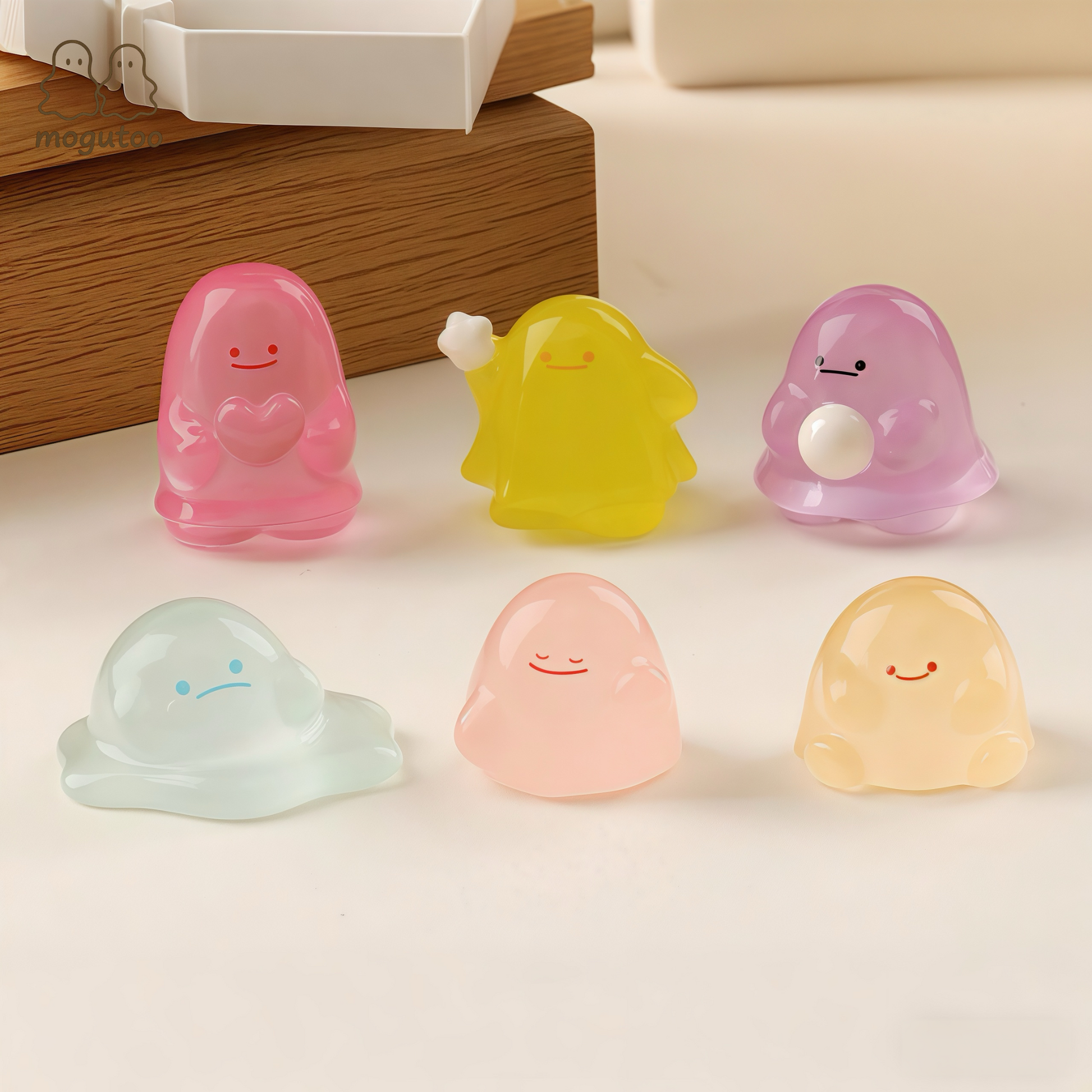 mood spirit figure – glowing desk companion for quiet moments