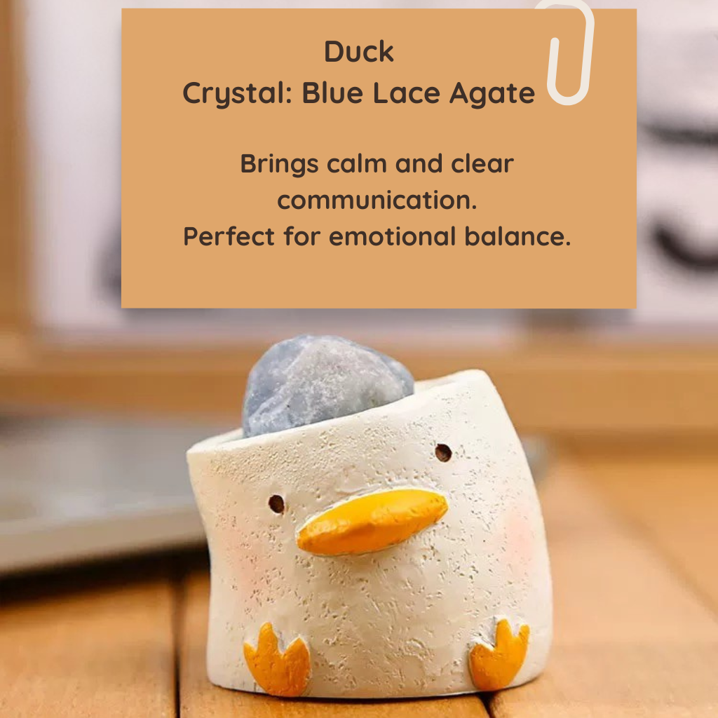 Be with you · Crystal Animal Cups for Calm & Joy