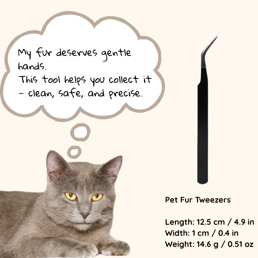 Be with you· Pet Fur Keepsake Keychain for Cat Lovers