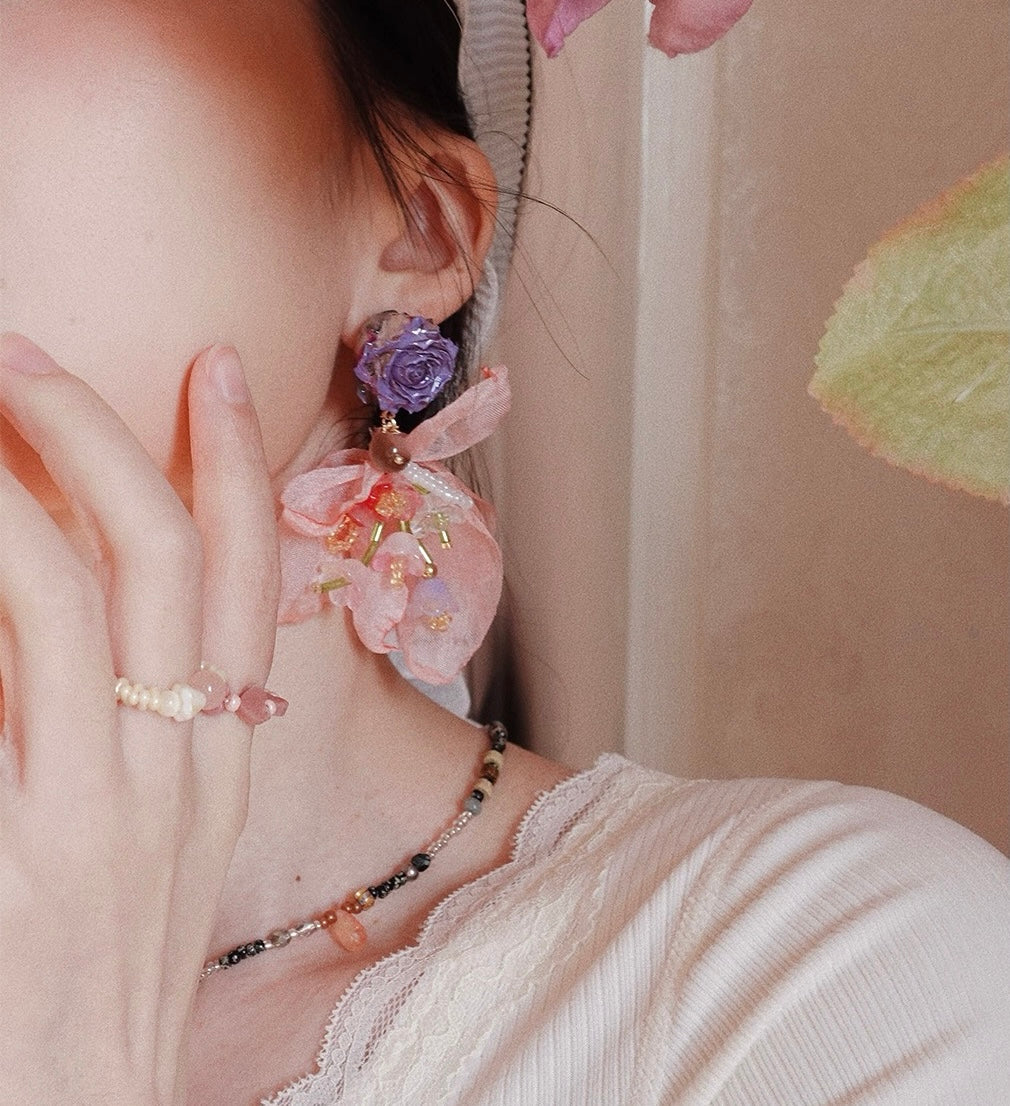 Garden Vacation- Bloom Earrings (set of2)