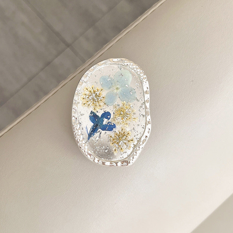 Oil Painting Garden Handmade Phone Grip