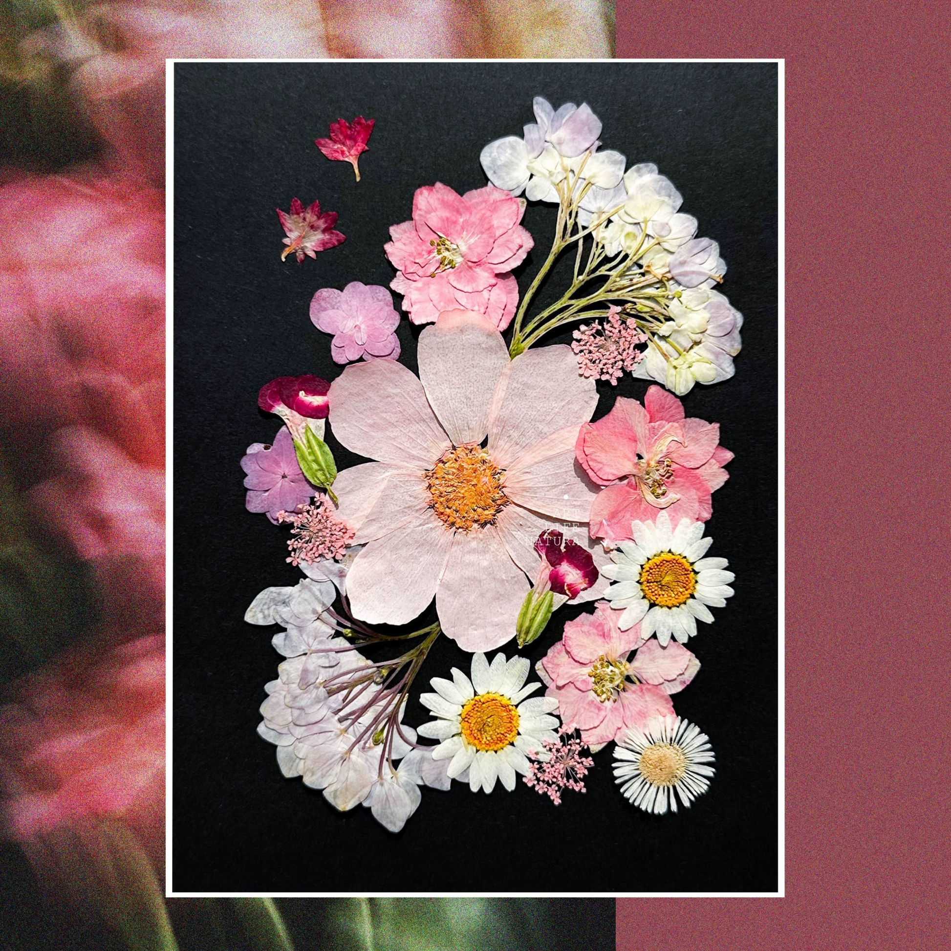 DIY Pressed Flower Set — Paint with Nature