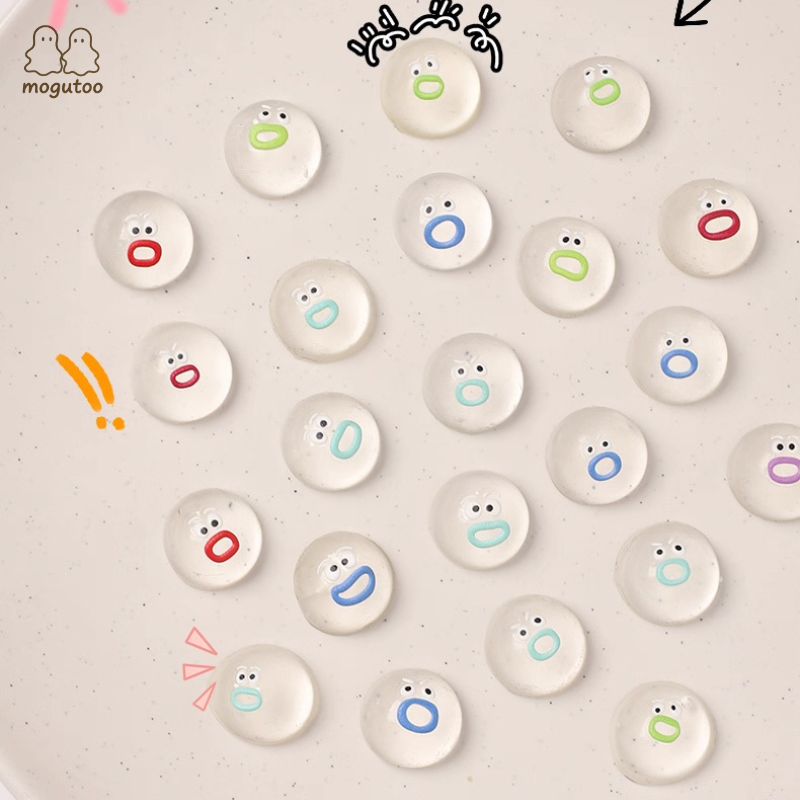 Emotional face squishy toy – stress support charm