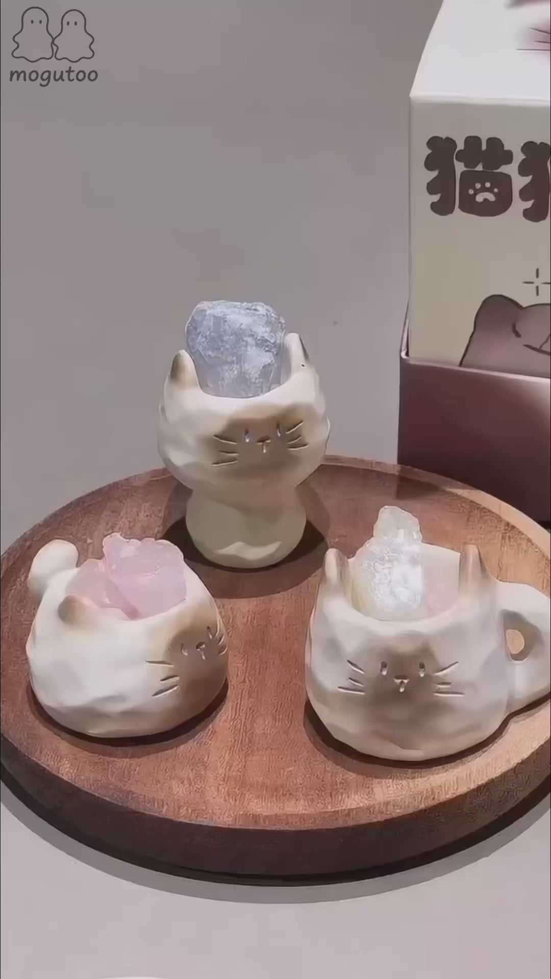 Be with you · Crystal Cat Cup for Sweet Lasting Luck