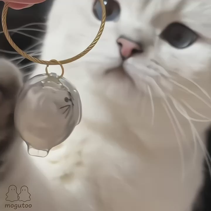 Be with you· Pet Fur Keepsake Keychain for Cat Lovers