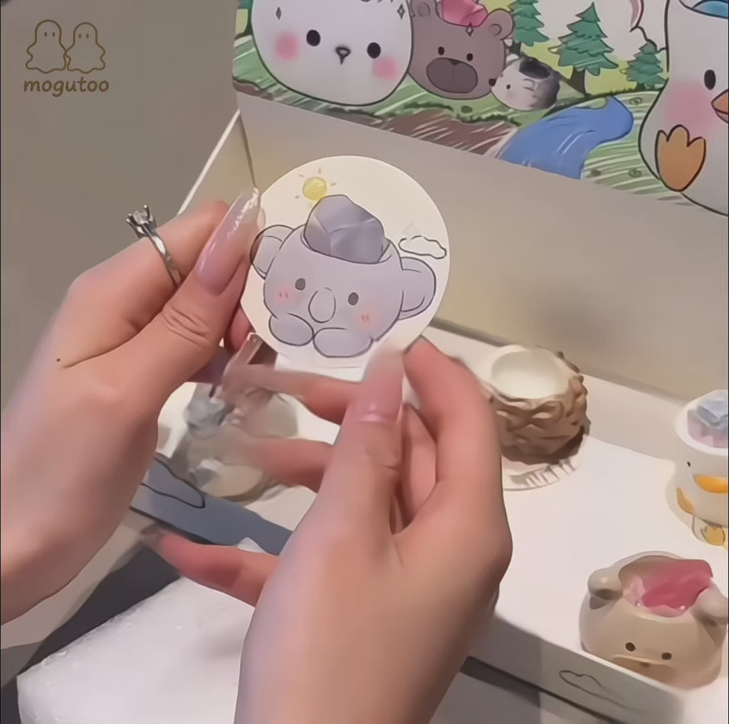Be with you · Crystal Animal Cups for Calm & Joy